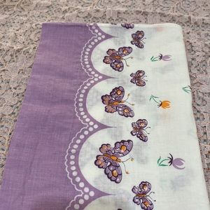 2 Vintage Pillowcases- Never Used - Butterflies and Flowers